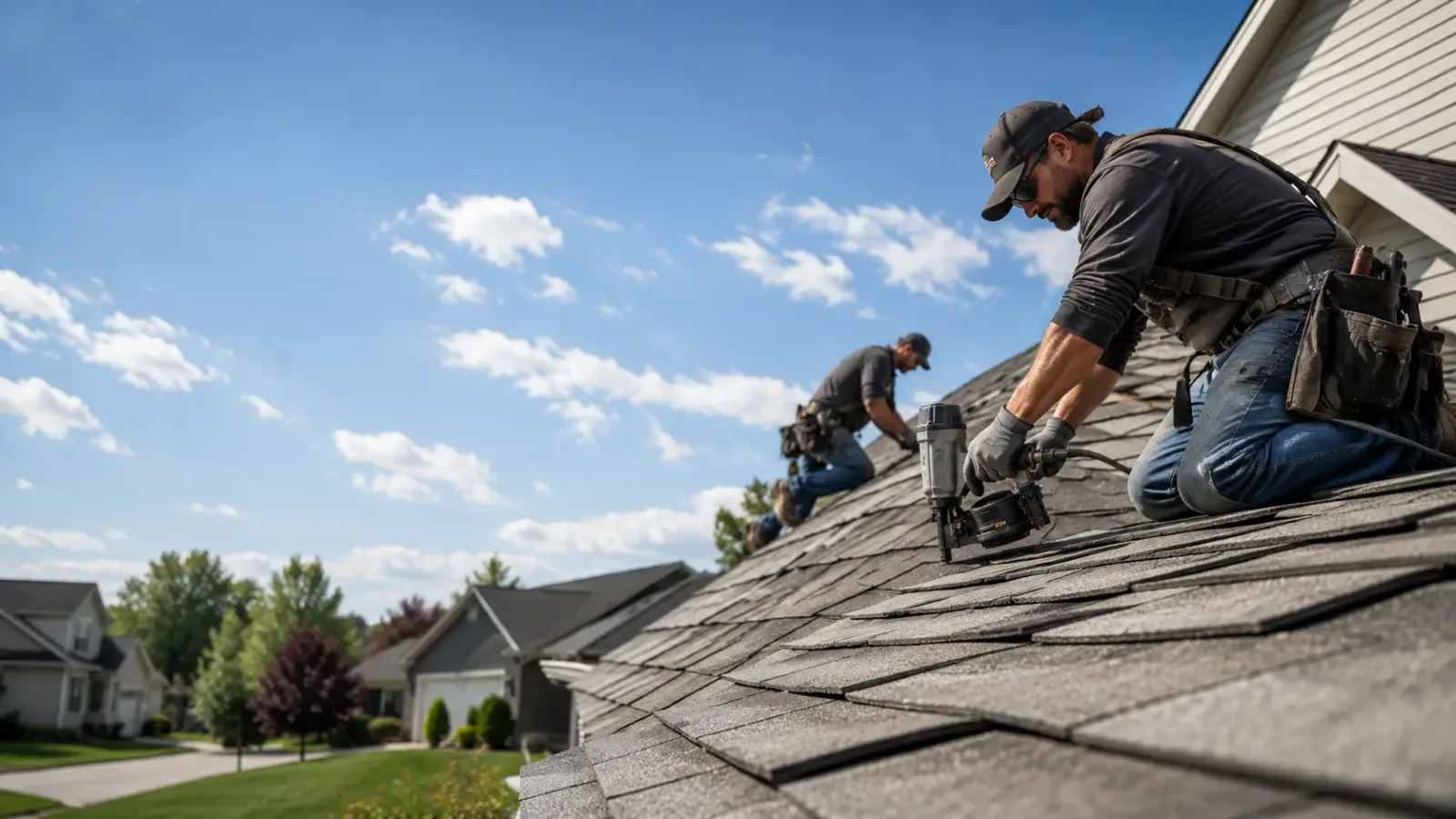 Storm Damage Roof Repair in Peabody, KS near me